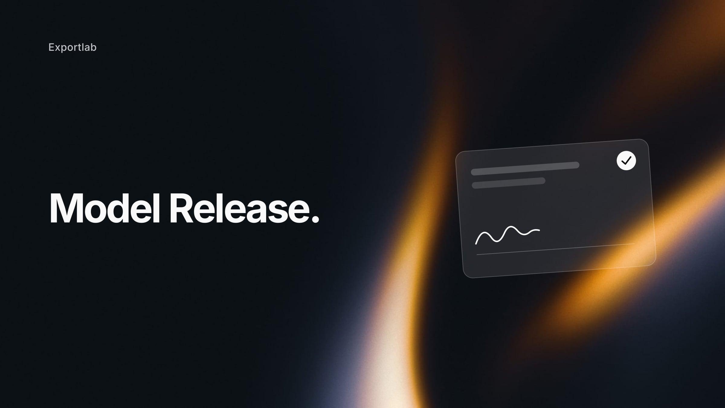 Model Release – Headline mit signierter Vertragskarte auf dunklem Hintergrund mit Lichtstreifen